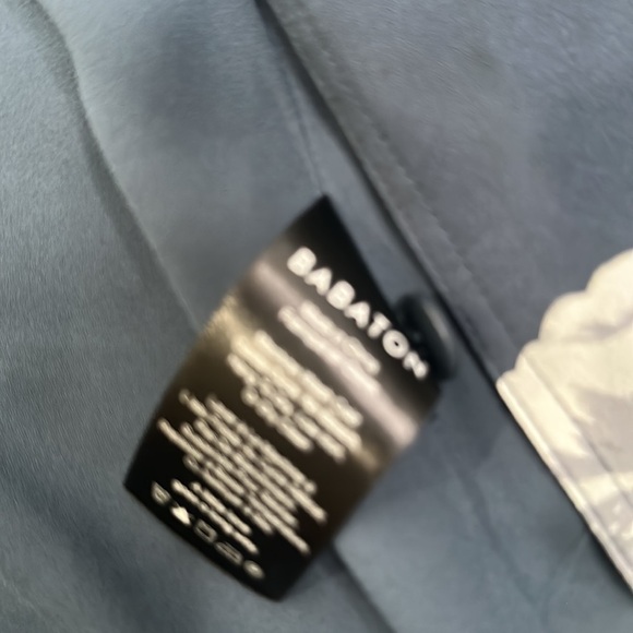 Babaton Quincy teal blue floral jacket size small business casual office - Picture 7 of 8